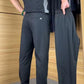 🎯👨‍🦱 Men's Casual Sports Two - Piece Set 🤸‍♂️ | Short Sleeve & Long Pants 👖