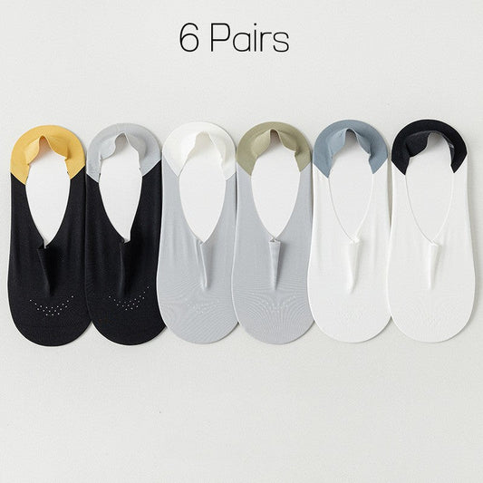 🎁Clearance Sale 49% OFF⏳Breathable Ice Silk Non-slip Socks