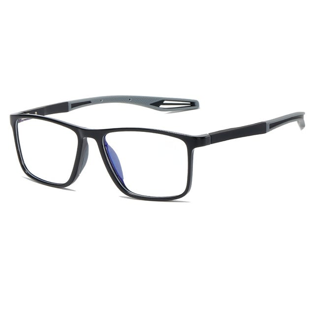 Black smart progressive bifocal glasses product view