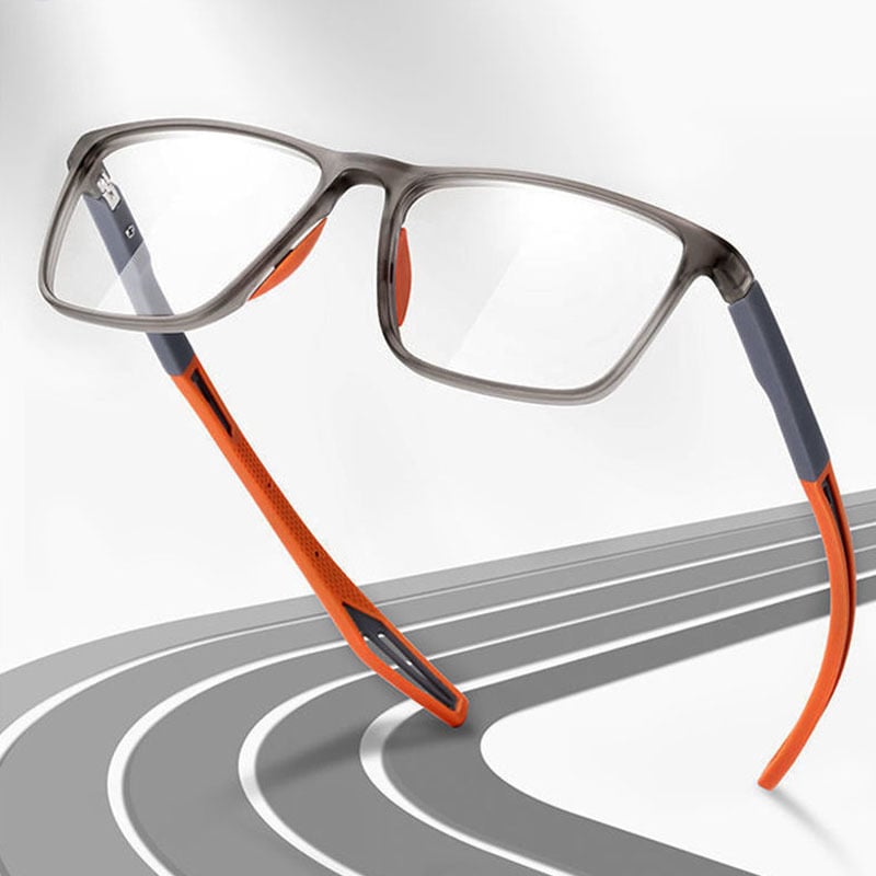 Orange smart progressive bifocal glasses product view
