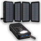 ☀️ LIMITED-TIME 50% OFF! 🔦 Portable Solar Power Bank – Solar Charging, Dual LED Lights, Outdoor Ready ✨