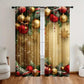 🎄Christmas Window Curtains 2-Piece Set for Home Decor
