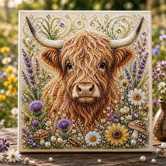 💞50K+ SOLD!🦬🎨 50% OFF! Highland Cow Pearl Art DIY Kit – Relaxing craft, thousands of sparkling beads. Create stunning farmhouse artwork – a peaceful creative escape! 🏡✨
