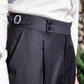 Men's Solid Color Straight Casual Trousers