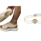 Women's Knit Platform Sandals – Breathable, Cloud-Soft & Light