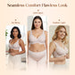 💗💗💗LAST DAY SALE 50% OFF⚡50K+ SOLD!💕 Jelly Wireless Womens Comfortable Wireless Bras Push Up Bralettes Seamless Tshirts Bras Deep V Everyday Bras
