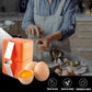 ✨Quick Egg Cracker Tool – Fast Clean Egg Opener for Kitchen Baking