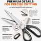💞50K+ SOLD! ✂️🧵 50% OFF! Serrated Sewing Scissors – zigzag blades stop fabric fraying. Ultra-sharp stainless steel cuts clean to the tip – perfect for quilting, sewing & crafts!
