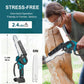 🔥Limited Time Promotion 50% OFF🔥6-inch Cordless Mini Chainsaw with 2 Batteries