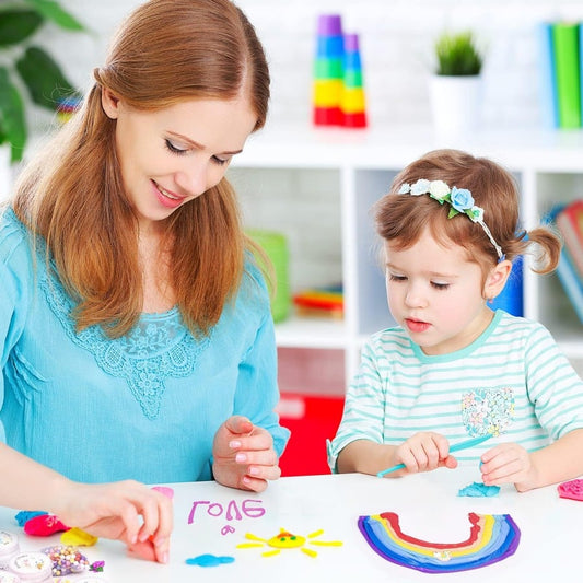 Fun Cloud Fluffy Clay Play Kit for Kids