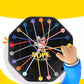 🧩 Rope Untangling Puzzle Game – Rope Challenge Brain Teaser Board Game, Parent-Child Interactive Desktop Game, Focus & Fine Motor Training Toy for Kids & Family