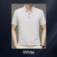 Men's Quick Dry Breathable Silk Polo Shirt