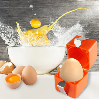 ✨Quick Egg Cracker Tool – Fast Clean Egg Opener for Kitchen Baking