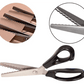 💞50K+ SOLD! ✂️🧵 50% OFF! Serrated Sewing Scissors – zigzag blades stop fabric fraying. Ultra-sharp stainless steel cuts clean to the tip – perfect for quilting, sewing & crafts!