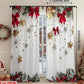 🎄Christmas Window Curtains 2-Piece Set for Home Decor