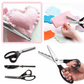 💞50K+ SOLD! ✂️🧵 50% OFF! Serrated Sewing Scissors – zigzag blades stop fabric fraying. Ultra-sharp stainless steel cuts clean to the tip – perfect for quilting, sewing & crafts!