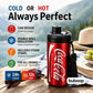 🥤Double-walled, insulated stainless steel cup in the shape of a cola can.