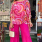 Women's Summer Colorful Cool Chiffon 2 Piece Set
