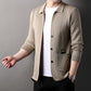 🔥2025 New products🔥Men's Lapel Knitted Long Sleeve Coat