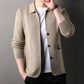 🔥2025 New products🔥Men's Lapel Knitted Long Sleeve Coat