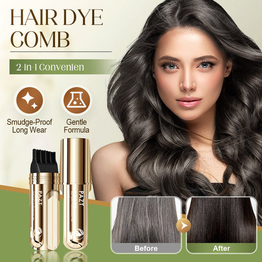 ✨2-in-1 Convenient Hair Dye Comb For Gray Hair（52% OFF）