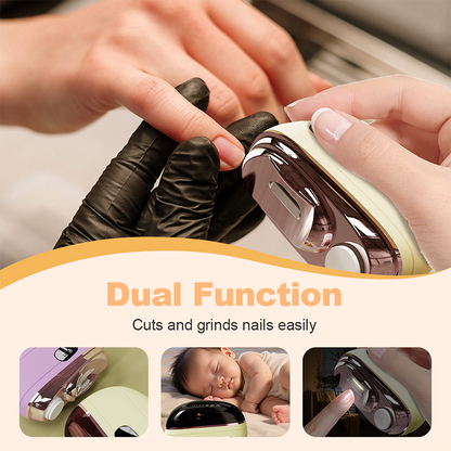 💅 2-in-1 Smart Electric Nail Clipper & Polisher 🌟