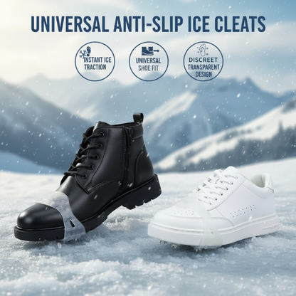 ⚡50K+ SOLD!❄️Universal 5-Tooth Ice Cleats for Shoes & Boots