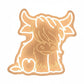 Highland Cow Neon Sign for Wall Decoration