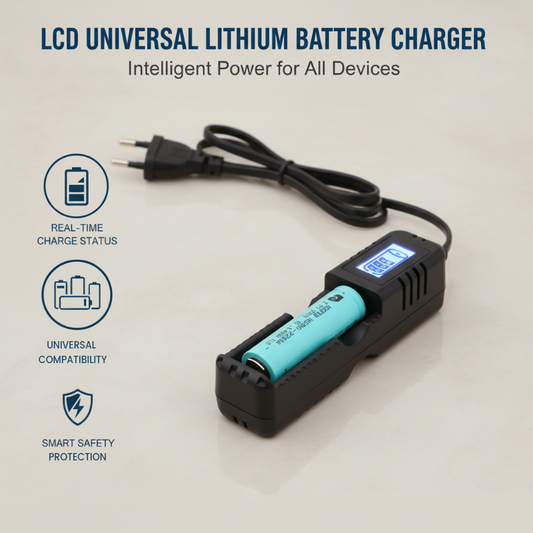 LCD Universal Lithium Battery Charger