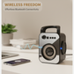 Portable Retro Bluetooth Speaker