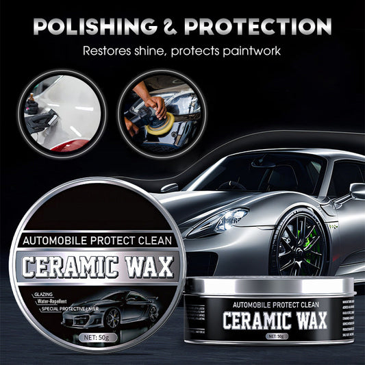 ⏳Time-Limited Special⏰ 2-in-1 Titanium Ceramic Car Wax – Polishes, Protects & Long-Lasting Shine 🔥