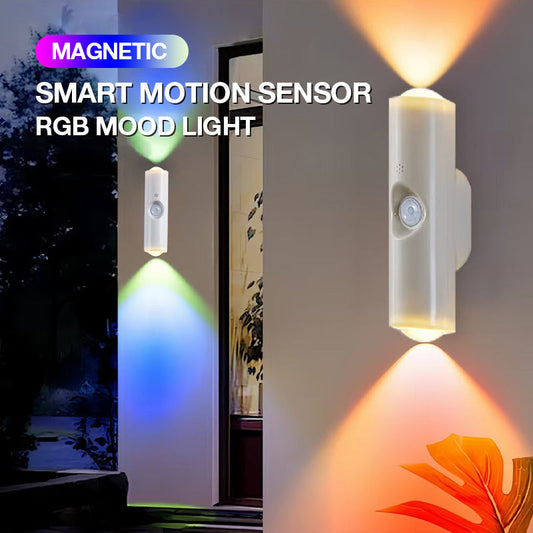 ⏰RGB Magnetic Ambient Lamp – Dimmable Colors, Strong Magnet 🎨🧲