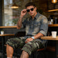 Men's Camouflage Cargo Shorts – Multi-Pocket, Adjustable Waist & Breathable Fabric🌿🩳