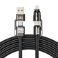 🔌 High‑Power 4‑in‑1 Fast Charging Cable, 240W PD Multi‑Interface Charging Cord, USB‑A/USB‑C to Type‑C/Lightning, Universal Fast Charge Cable for Phones & Laptops
