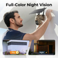 ⚡ 4MP Solar PTZ Camera – 355° pan & tilt, eliminates blind spots. 🌧️