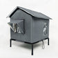 ✨Foldable Raised Outdoor Cat Shelter, Weatherproof Insulated Pet House For Garden & Backyard🐈