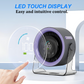 🏆New Desk Fan – USB Rechargeable with LED Display 📊 | 100 Speeds, 120° Tilt & Full Oscillation ↔️ | Ultra-Quiet for Bedroom 😴, Office 🖥️ & Camping 🏕️ | Up to 24H Battery ⚡ | UK Designed 💡🇬🇧