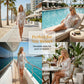 🌊 Bohemian Crochet Beach Cover-Up with Tassels – Breathable, flowy & boho chic – perfect for poolside, sand or summer vacations – adjustable fit 🧶