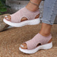 Women's Knit Platform Sandals – Breathable, Cloud-Soft & Light