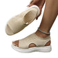 Women's Knit Platform Sandals – Breathable, Cloud-Soft & Light