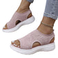Women's Knit Platform Sandals – Breathable, Cloud-Soft & Light