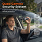 ✨ 360° Eagle Eye Parking Camera – 1080P, 4-Way Display, WiFi 📹