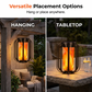🏮☀️ Solar Flickering Flame Lantern – Waterproof & auto-on – Realistic warm glow, perfect for patios, gardens or pathways – no wiring needed 🌙