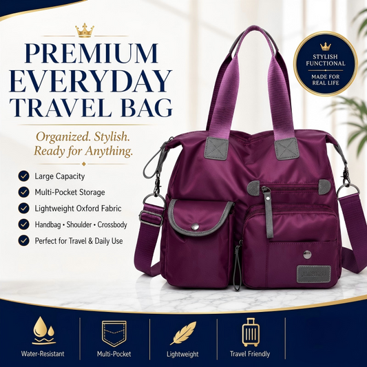 💐 Large Capacity Waterproof Tote Bag for Women