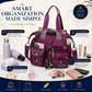 💐 Large Capacity Waterproof Tote Bag for Women