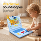 👧Educational toys to boost kids' thinking skills！🖥️Interactive Simulation Toy Laptop