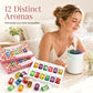 🎁🌺The fresh scent lifts your mood！🌷12-Pack Water Soluble Essential Oils Set