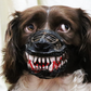🎃 Halloween Dog Costume Muzzle – Funny Monster Mouth Pet Costume