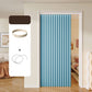 Drill-Free Folding Door Curtain with Adhesive Slide Track