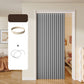 Drill-Free Folding Door Curtain with Adhesive Slide Track